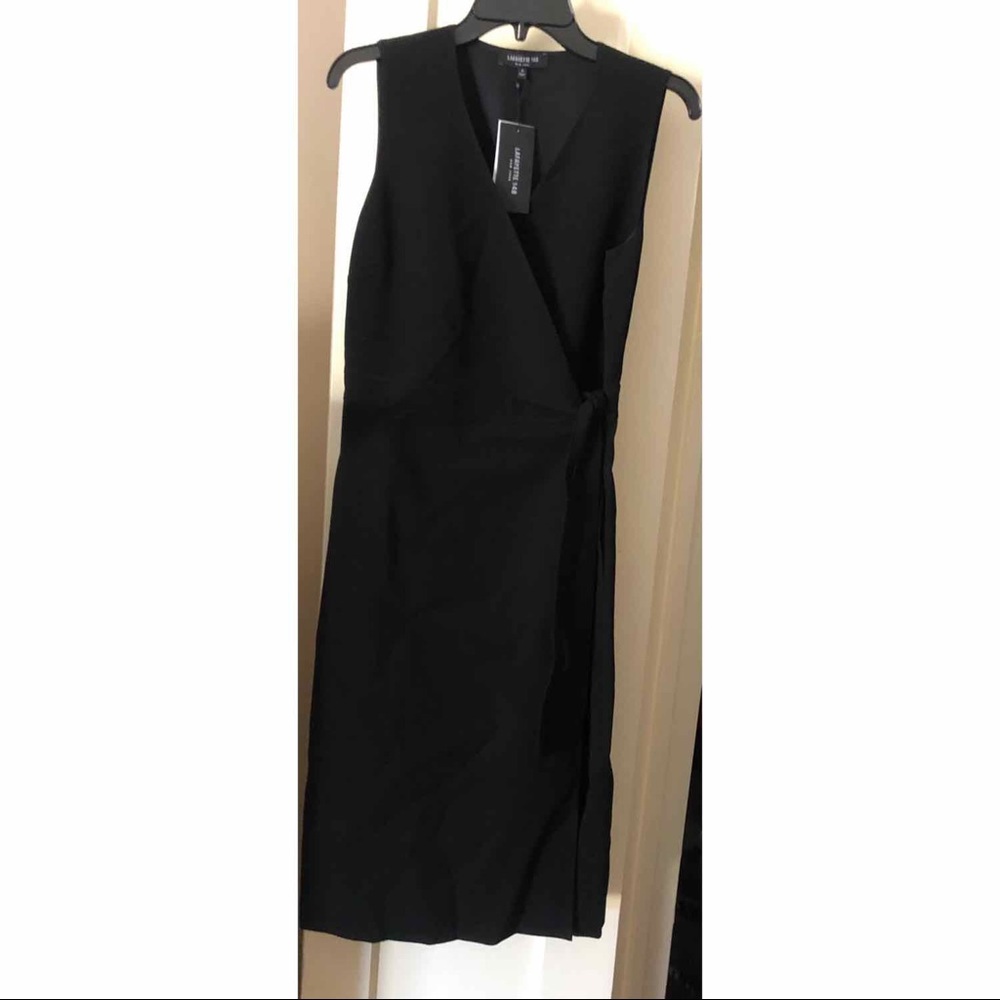 Lafayette 148 Black Dress size 4 with tags